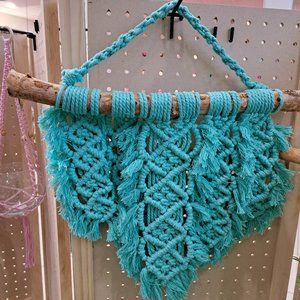 Macrame Feather Wall Hanging